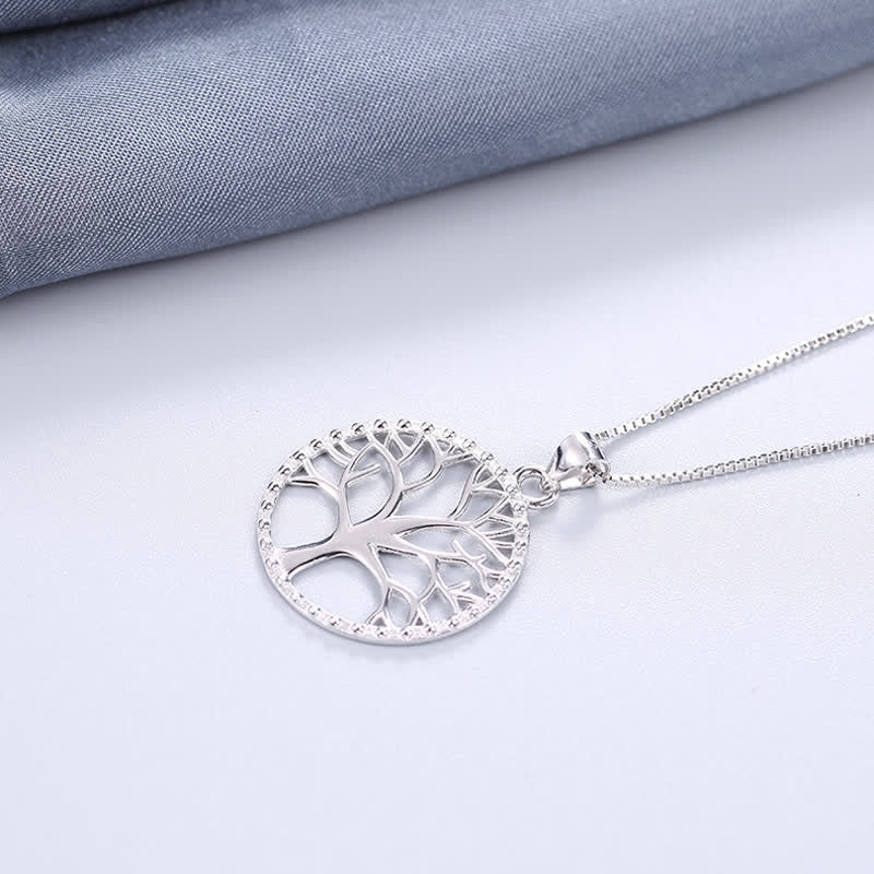 Buddha Stones L'Albero della Vita Collana con ciondolo in argento sterling 925 - Image 4