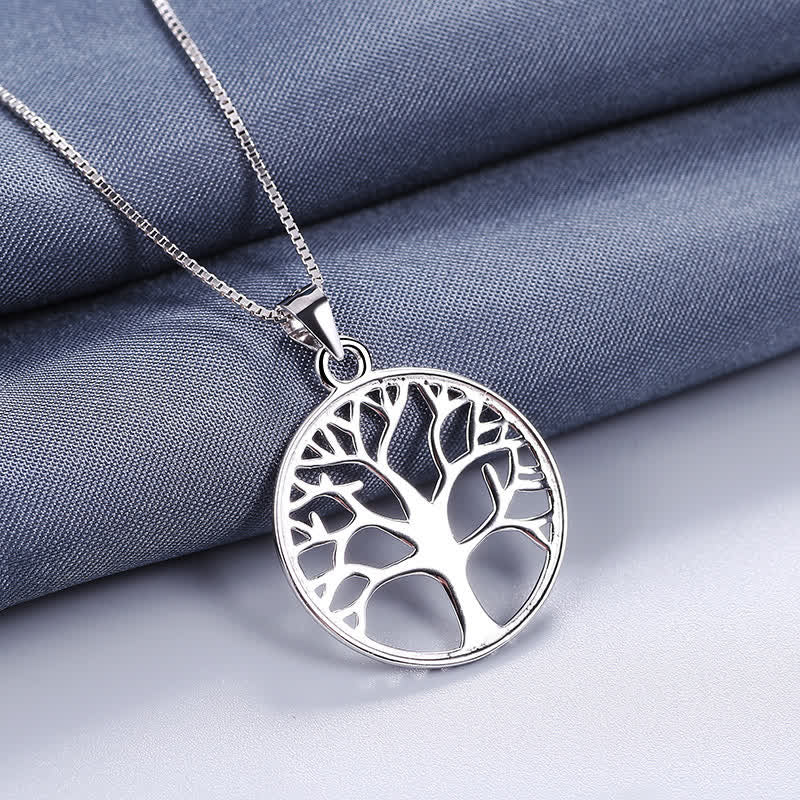 Buddha Stones L'Albero della Vita Collana con ciondolo in argento sterling 925 - Image 7