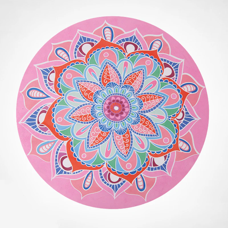 Buddha Stones Lotus Mandala Pattern Tappetino pieghevole per meditazione yoga Decorazione per la casa - Image 13