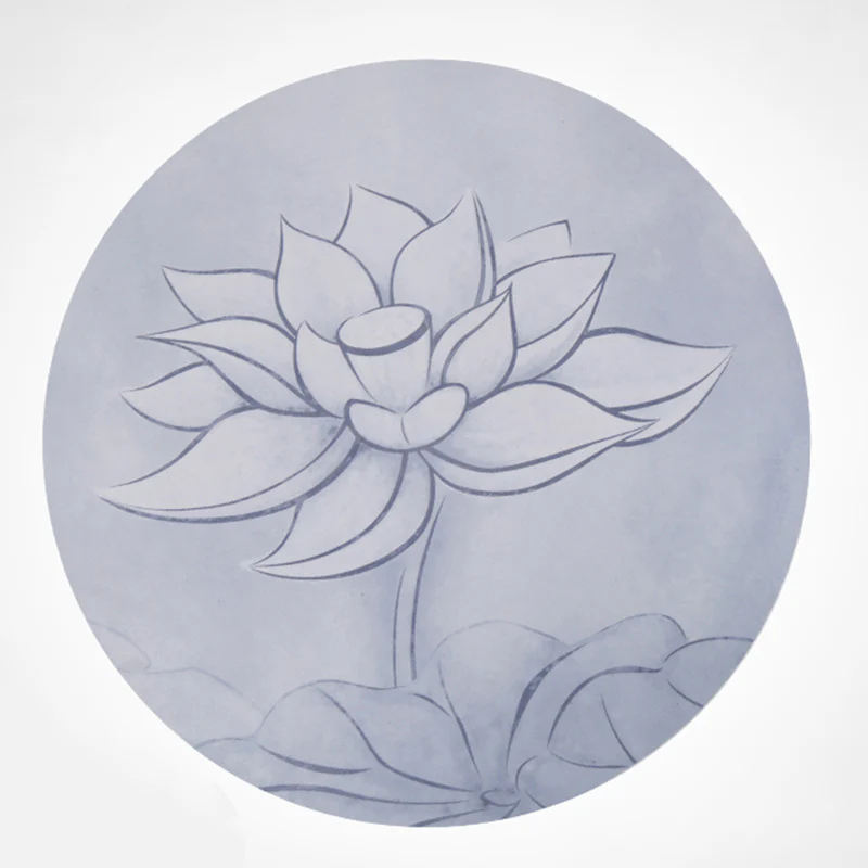 Buddha Stones Lotus Mandala Pattern Tappetino pieghevole per meditazione yoga Decorazione per la casa - Image 9