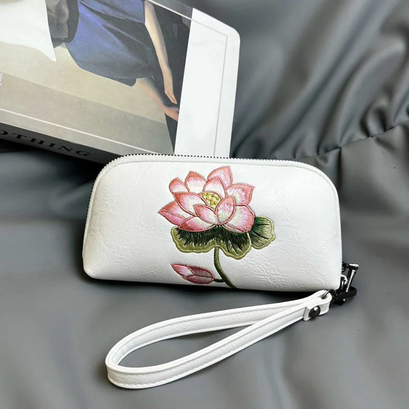 Buddha Stones Lotus Su Ricamo Viaggio Shopping Borsa Borsa - Image 10