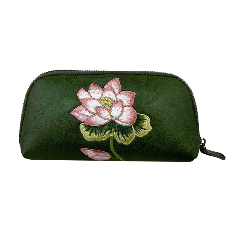 Buddha Stones Lotus Su Ricamo Viaggio Shopping Borsa Borsa - Image 16