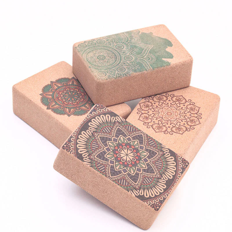 Buddha Stones Mandala Tibetano Blocco di Sughero per Yoga Consapevole