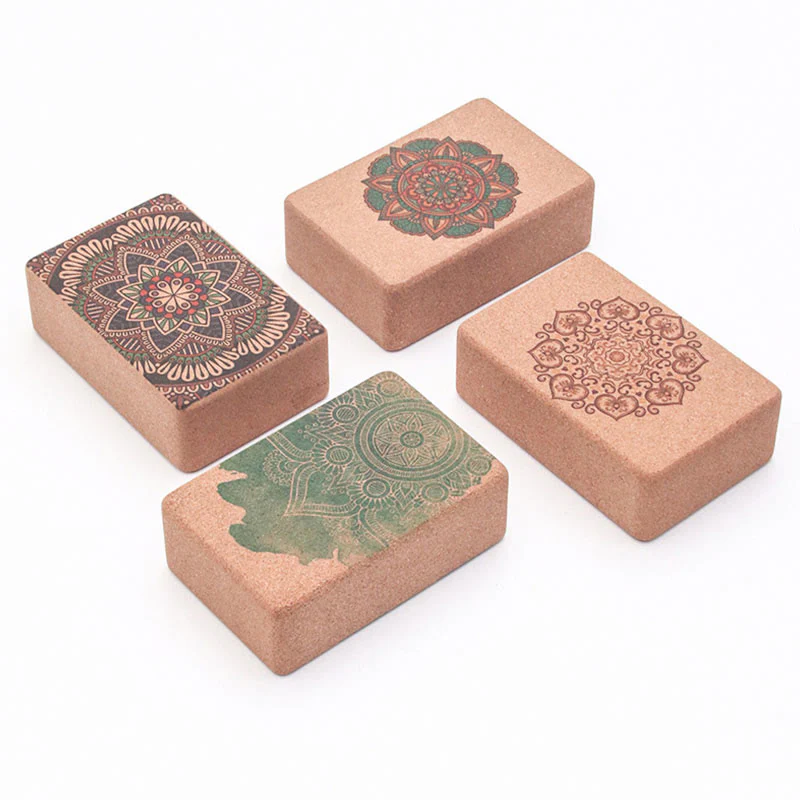 Buddha Stones Mandala Tibetano Blocco di Sughero per Yoga Consapevole - Image 2