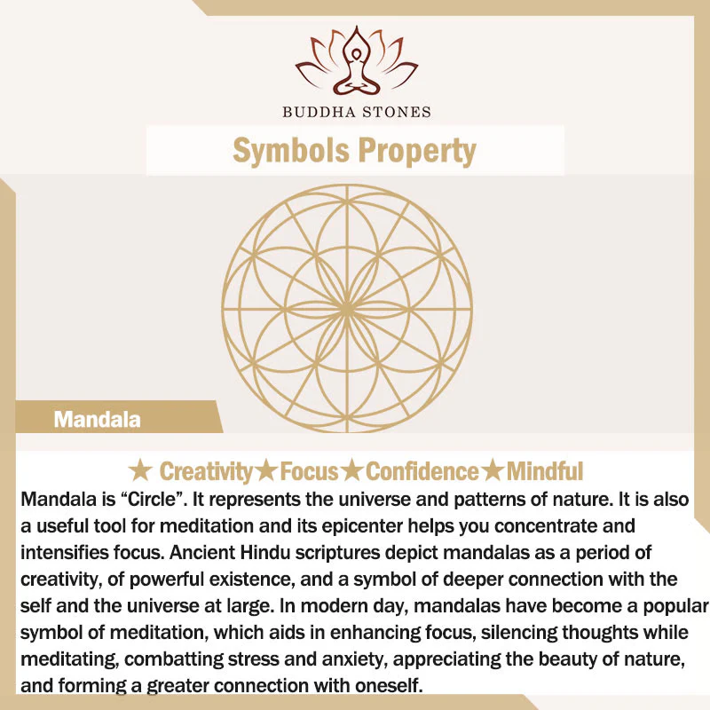 Buddha Stones Mandala Tibetano Mindful Blocco Yoga in Schiuma Morbida Antiscivolo - Image 16