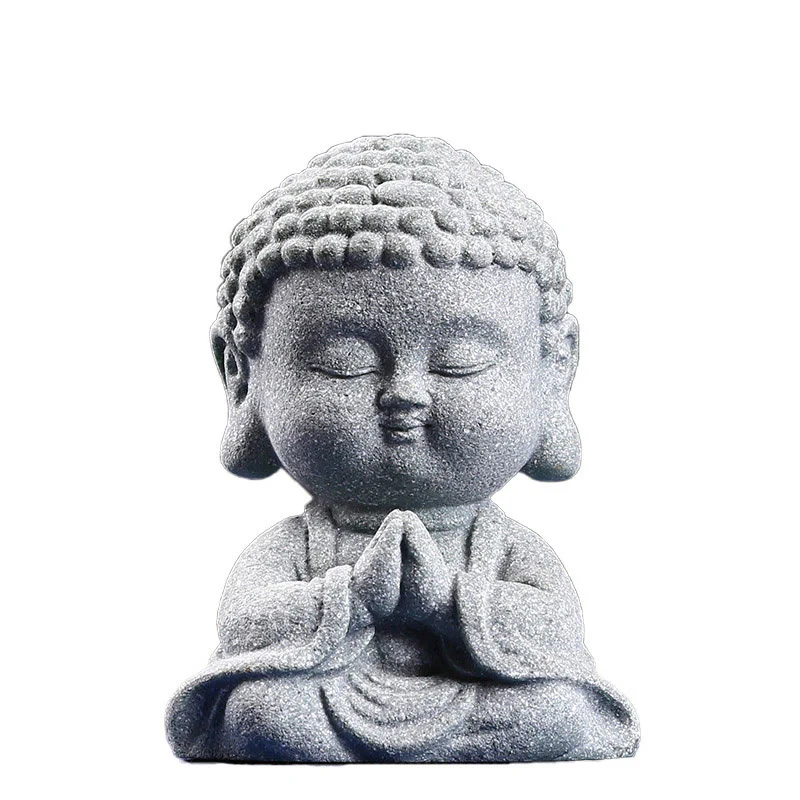 Buddha Stones Meditazione Preghiera del Buddha Compassione Serenità Decorazione della casa - Image 12