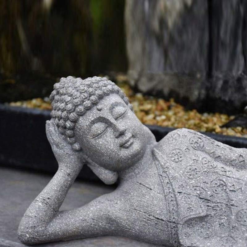Buddha Stones Meditazione tibetana Benedizione del Buddha Compassione Serenità Decorazione della casa - Image 11