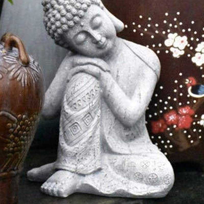 Buddha Stones Meditazione tibetana Benedizione del Buddha Compassione Serenità Decorazione della casa - Image 8