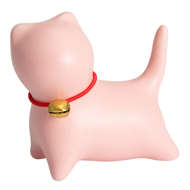 Buddha Stones Mini Piccolo Carino Gatto Tè Animale Domestico Ceramica Casa Scrivania Figurina Decorazione - Image 10