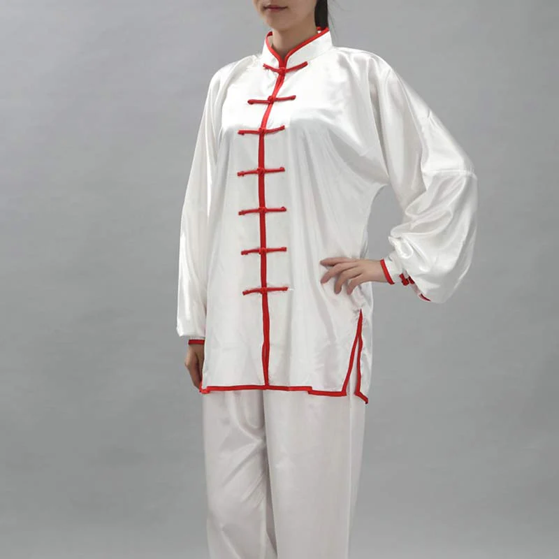 Buddha Stones Modello semplice Meditazione Preghiera Spirituale Zen Tai Chi Qigong Pratica Set di abbigliamento unisex - Image 26