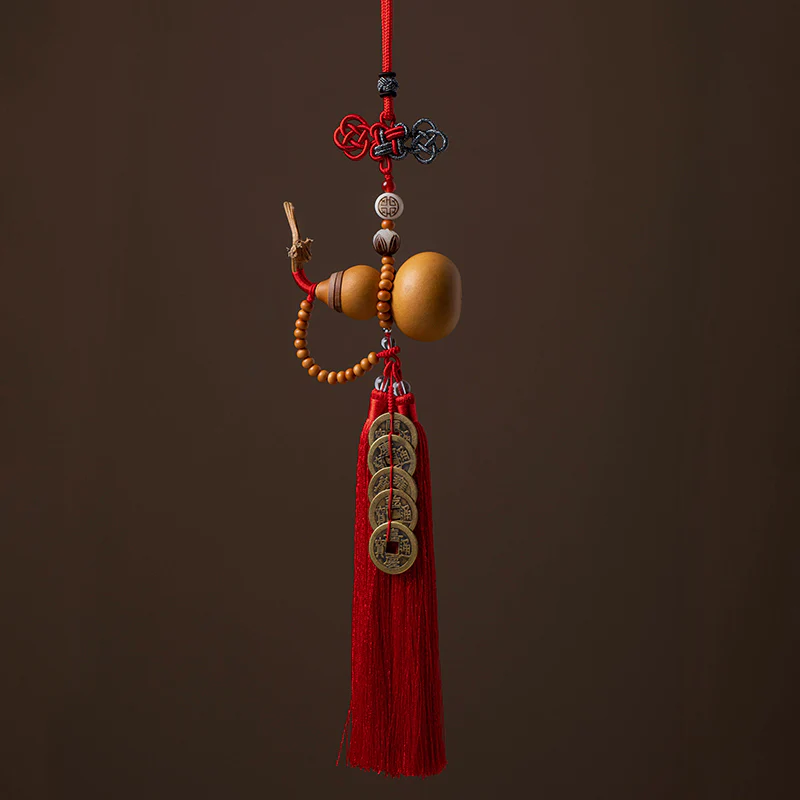 Buddha Stones Monete Feng Shui Zucca Nodo cinese Monete fortunate Cinque imperatori Denaro Ricchezza Nappe Decorazione - Image 19
