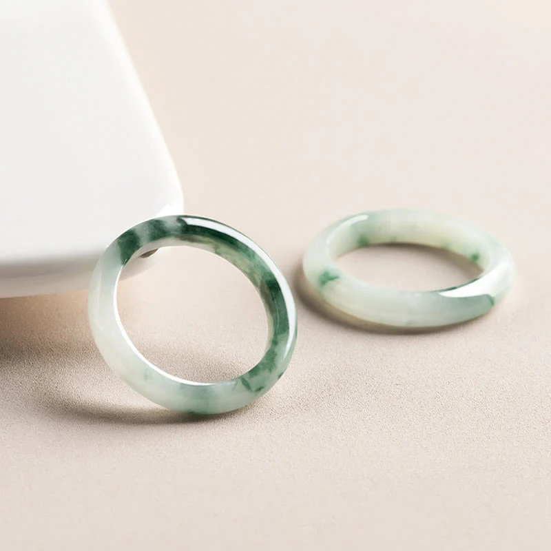 Buddha Stones Natural Green Jade Luck Abbondanza - Image 3
