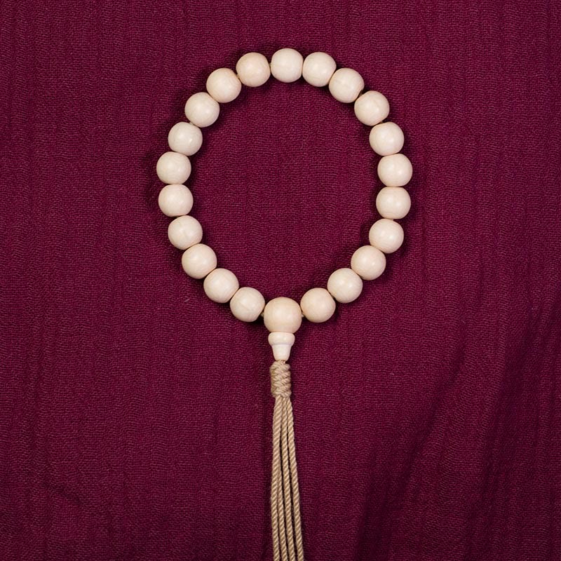 Buddha Stones Naturale Abelia Biflora Legno Benedizione Polso Mala - Image 10