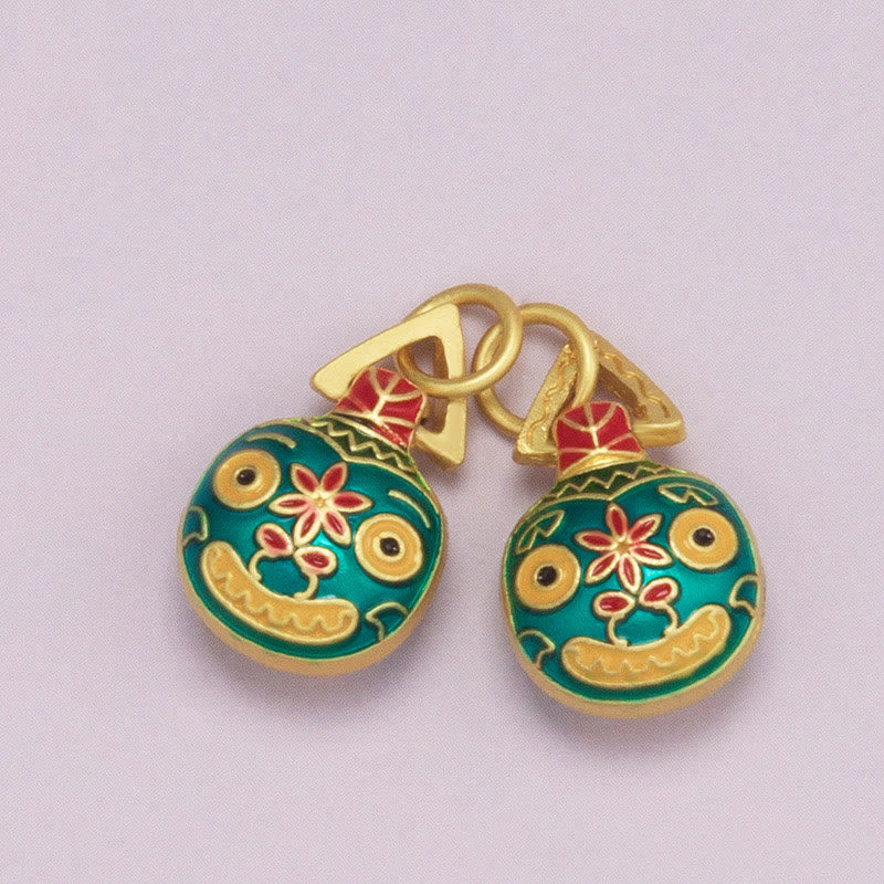 Buddha Stones Oro Ingoiare Bestia Famiglia Fortuna Portachiavi Auto Telefono Appeso Decorazione - Image 22