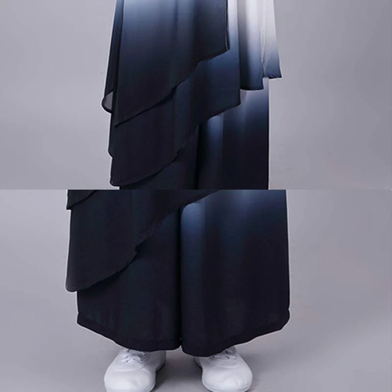 Buddha Stones Pittura sfumata Meditazione Preghiera Spirituale Zen Tai Chi Qigong Pratica Set di abbigliamento unisex - Image 9