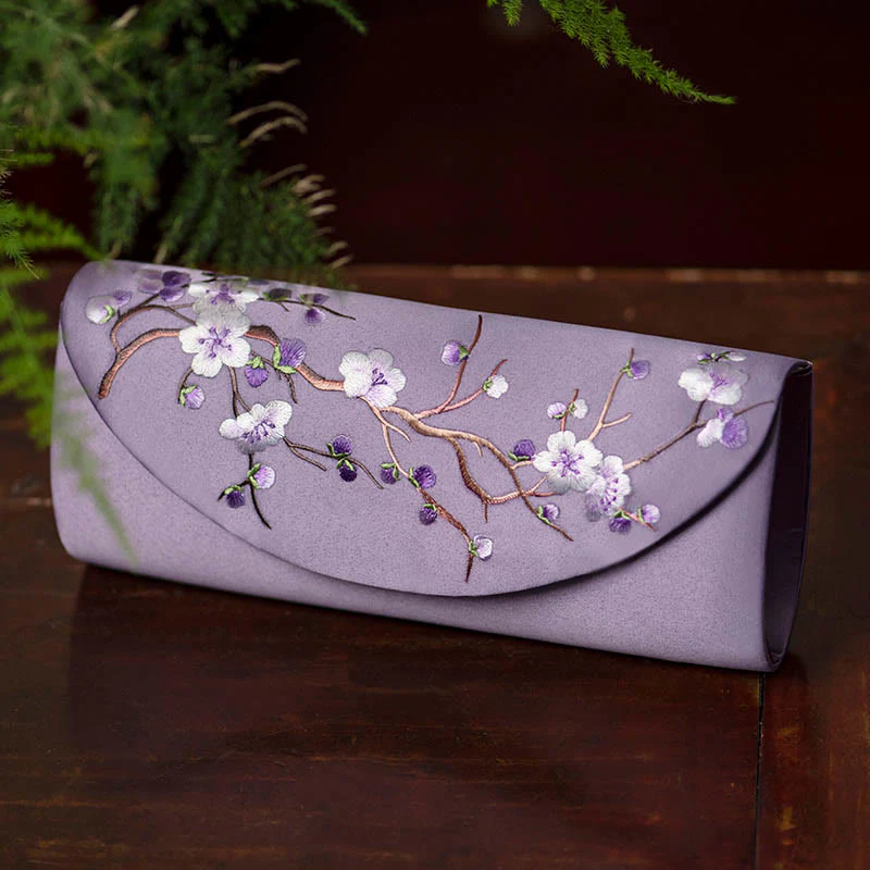 Buddha Stones Plum Bossom Tulipano Su Ricamo Borsa da sposa Borsa a tracolla Borsa a mano - Image 12