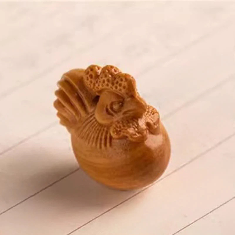 Buddha Stones Portachiavi con benedizione dei semi di Bodhi della stella e della luna del sandalo rosso dell'anno del cavallo - Image 40