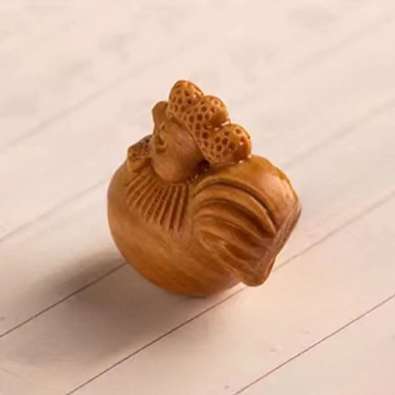 Buddha Stones Portachiavi con benedizione dei semi di Bodhi della stella e della luna del sandalo rosso dell'anno del cavallo - Image 41