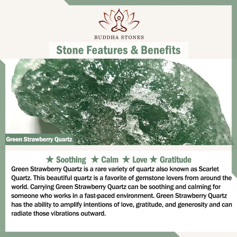 Buddha Stones, quarzo citrino verde fragola, perline, portachiavi lenitivo, decorazione da appendere al telefono - Image 8