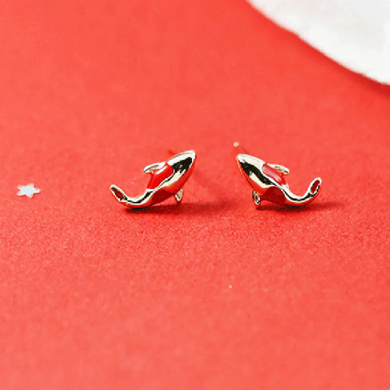 Buddha Stones Rame Koi Pesce Ricchezza Collana Pendente Corda Rossa Bracciale Orecchini Set - Image 16