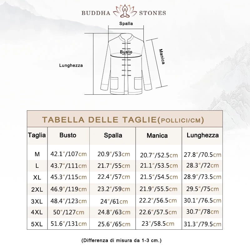 Buddha Stones Rana-Bottone Cinese Tang Suit Gru Personaggio Camicia Lunga Cotone Scamosciato Uomo Giacca Abbigliamento - Image 6