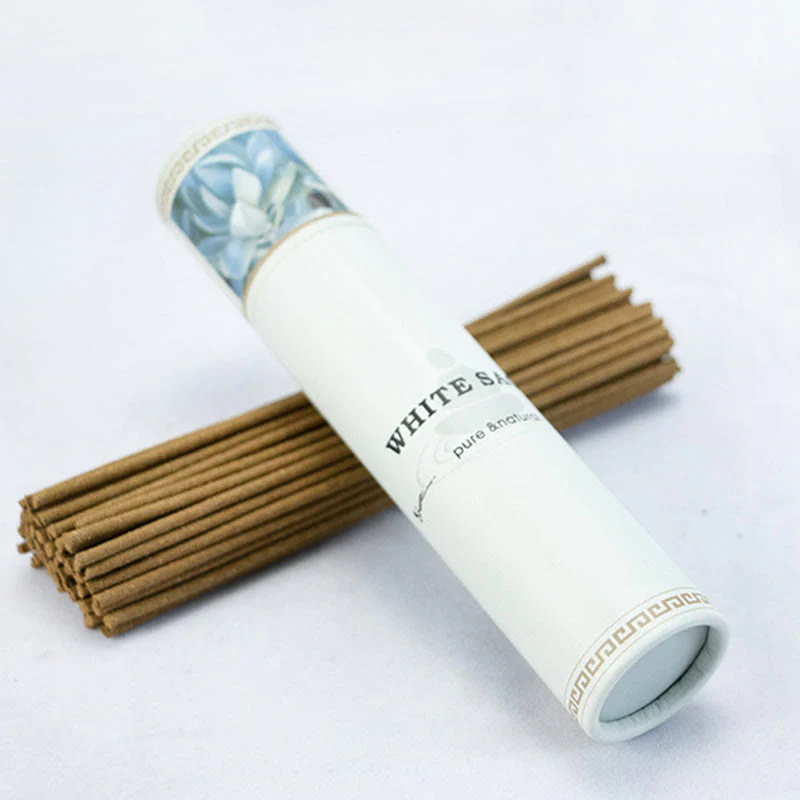 Buddha Stones Salvia bianca Incenso Purificante Meditazione curativa Bastoncini di incenso Salvia della California - Image 11