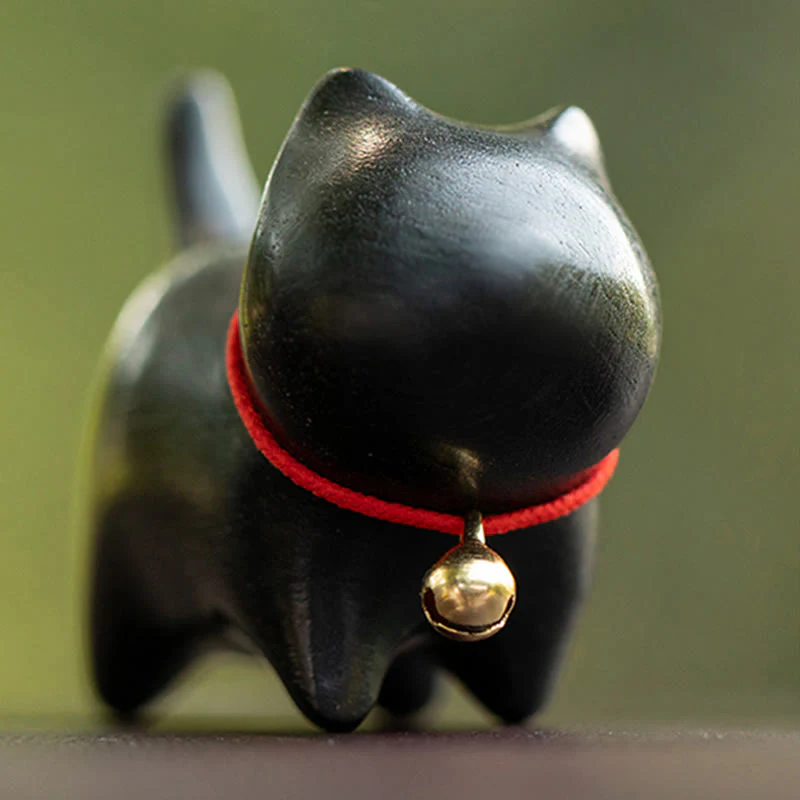 Buddha Stones, Sandalo verde, Piccola foglia, Sandalo rosso, Simpatici animali di gatto, Decorazione rilassante e pacifica - Image 17
