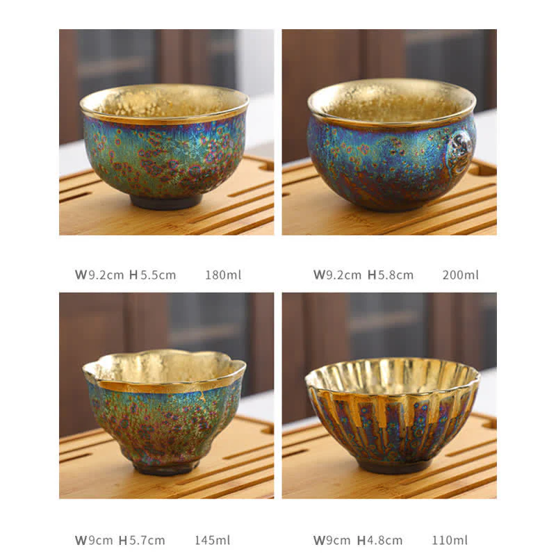 Buddha Stones Tazza da tè in ceramica colorata Tazze da tè - Image 32