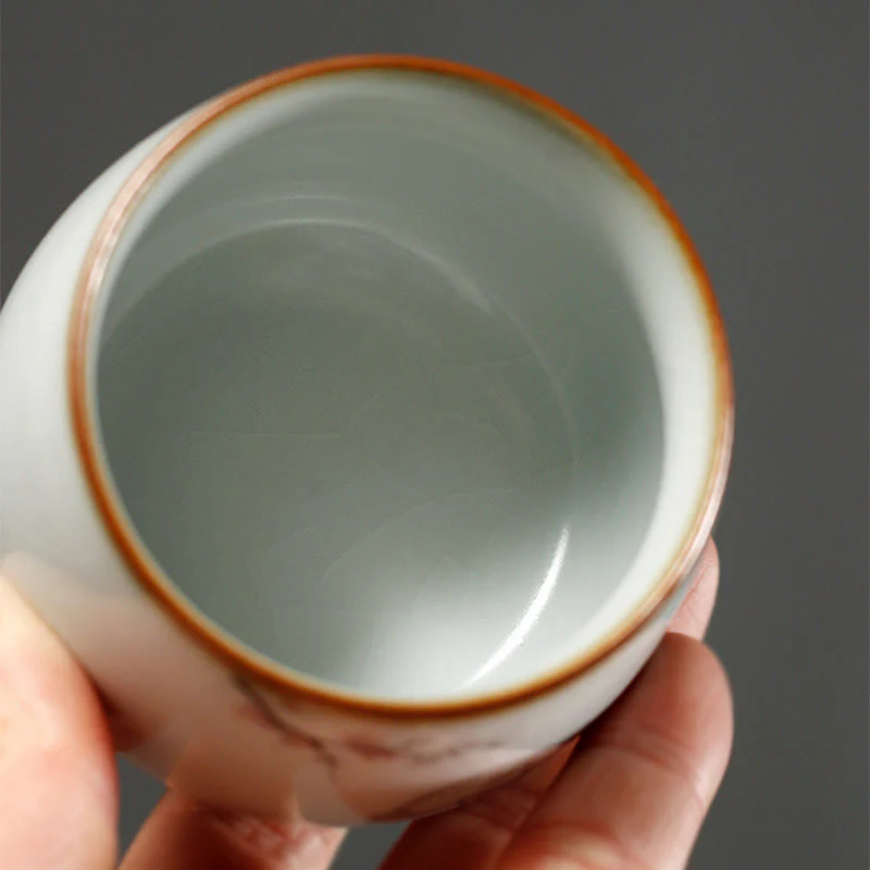 Buddha Stones Tazza da tè Kung Fu con rami di gatto carini e scatola regalo - Image 16