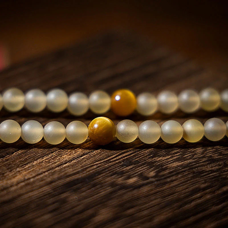 Buddha Stones Tibet 108 Mala Beads Zodiaco cinese Buddha natale Corno di pecora naturale Bracciale della ricchezza - Image 19