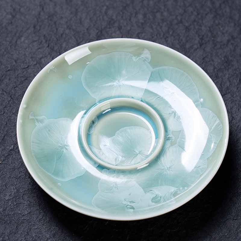 Buddha Stones tradizionale smaltato ceramica Gaiwan Sancai tazza da tè Kung Fu tazza da tè e piattino con coperchio 180ml - Image 7