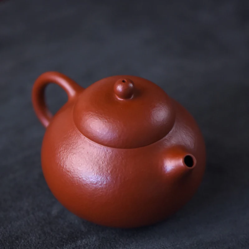 Buddha Stones Yixing Tutto Fatto a Mano Wen Dan Marrone Viola Argilla Kung Fu Teiera - Image 8