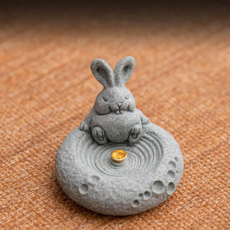 Buddha Stones Zodiaco cinese Bruciatore di incenso curativo Decorazione da scrivania - Image 15