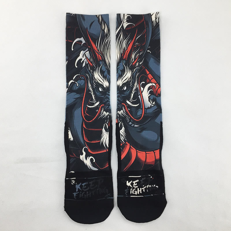 Calzini Buddha Stones Casual Dragon Micro Crew
