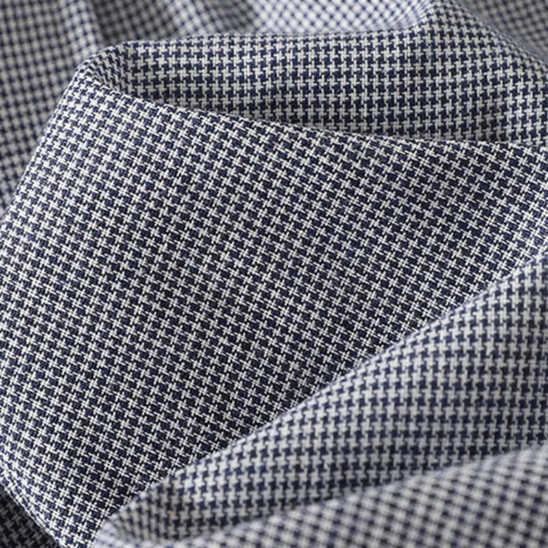 Camicia da donna a maniche lunghe con colletto rialzato, bottoni, ricamo a quadri con gatto e gattino, motivo Buddha Stones Fall - Image 5