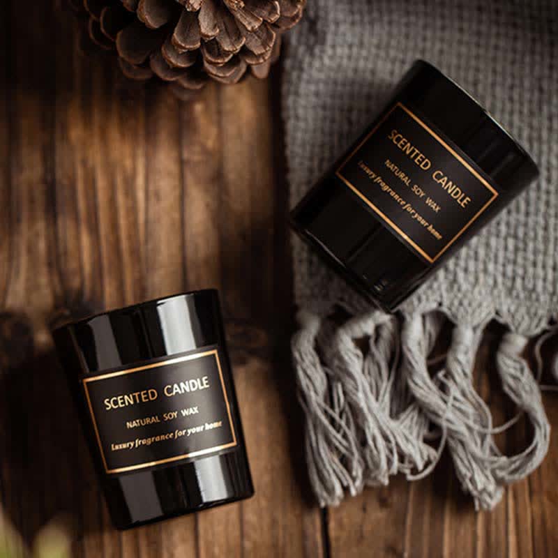 Candela di cera di soia profumata per aromaterapia con fragranza di pera e fresia Blue Bell Meditazione Preghiera - Image 10