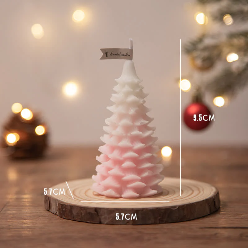 Candela profumata in cera di soia per albero di Natale, regalo per familiari e amici - Image 20