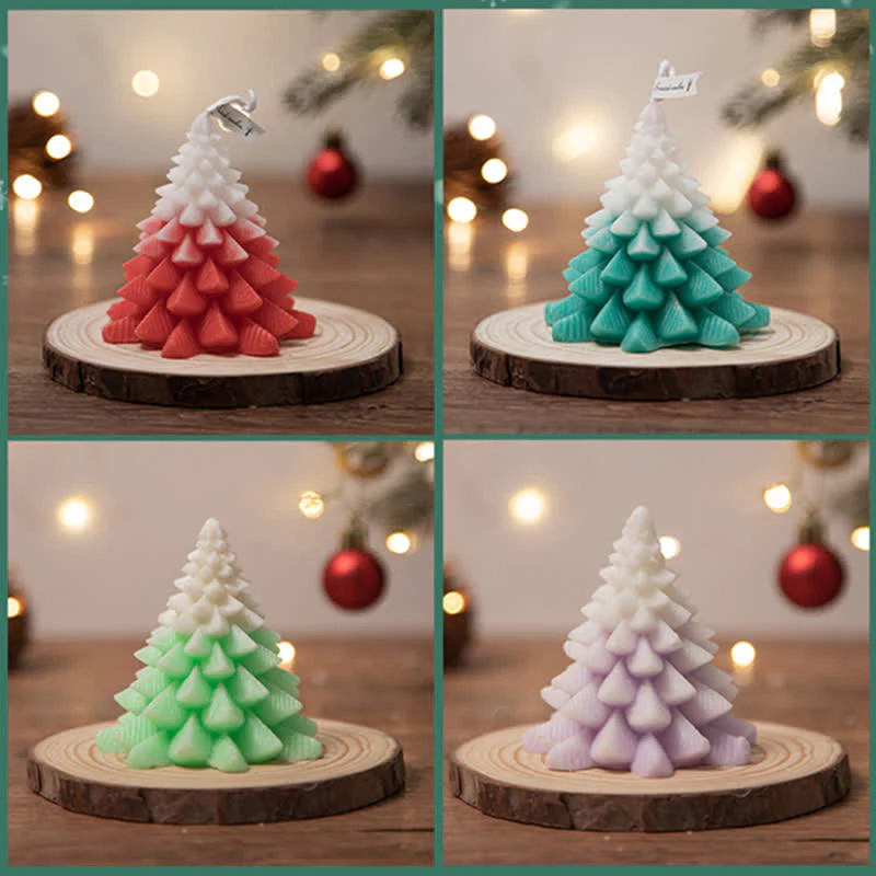 Candela profumata in cera di soia per albero di Natale, regalo per familiari e amici - Image 29