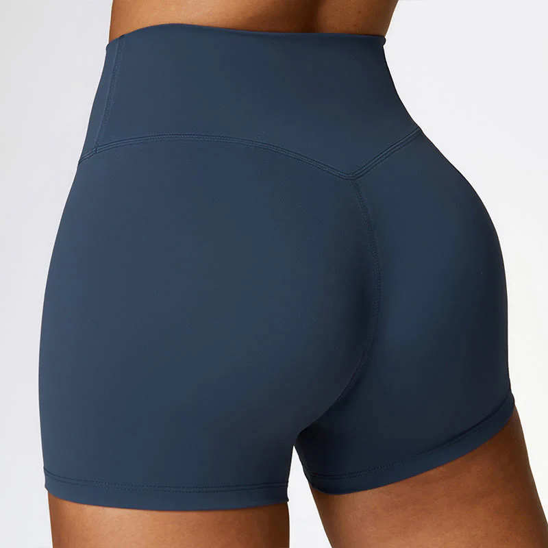 Canotta corta tinta unita Buddha Stones , pantaloncini a vita alta, abbigliamento sportivo per palestra e yoga - Image 10