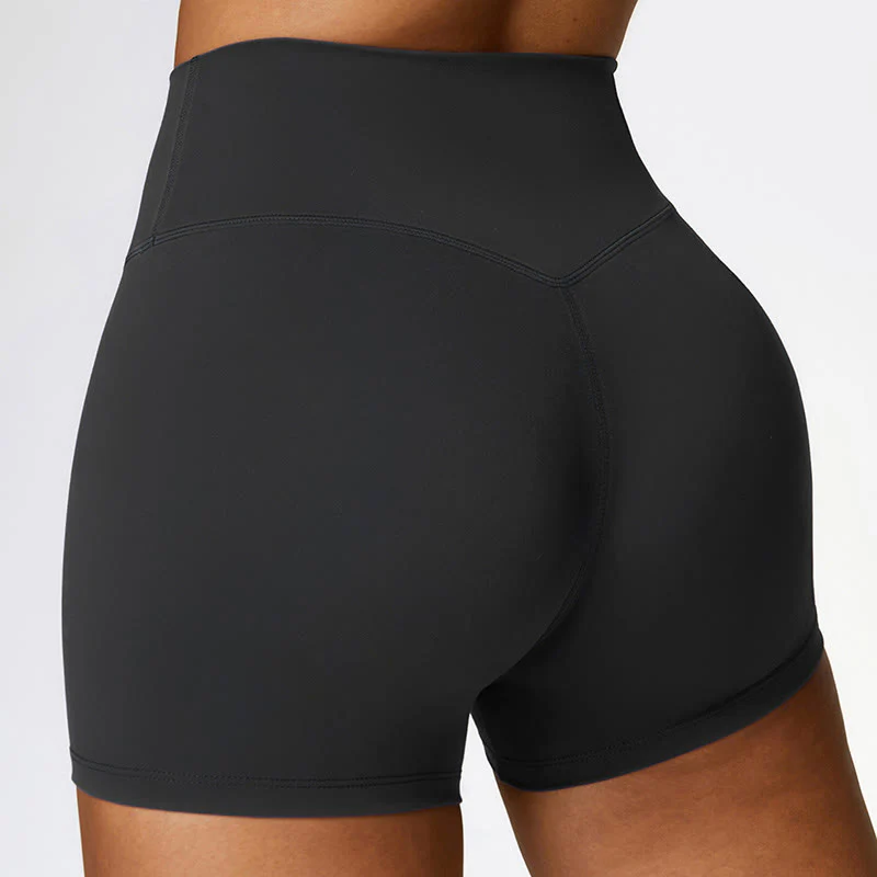 Canotta corta tinta unita Buddha Stones , pantaloncini a vita alta, abbigliamento sportivo per palestra e yoga - Image 23