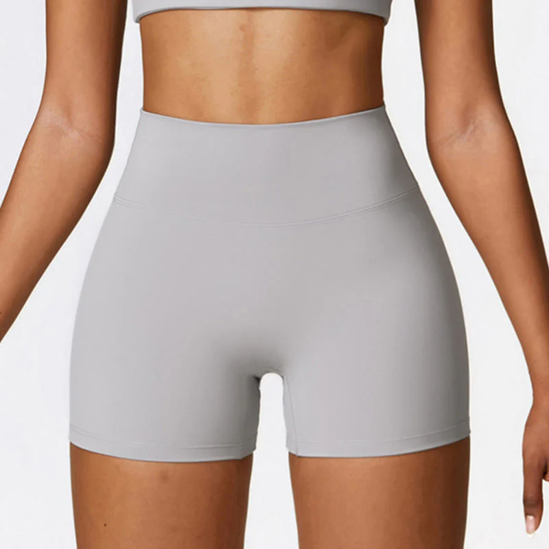Canotta corta tinta unita Buddha Stones , pantaloncini a vita alta, abbigliamento sportivo per palestra e yoga - Image 33