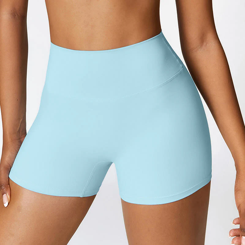 Canotta corta tinta unita Buddha Stones , pantaloncini a vita alta, abbigliamento sportivo per palestra e yoga - Image 46