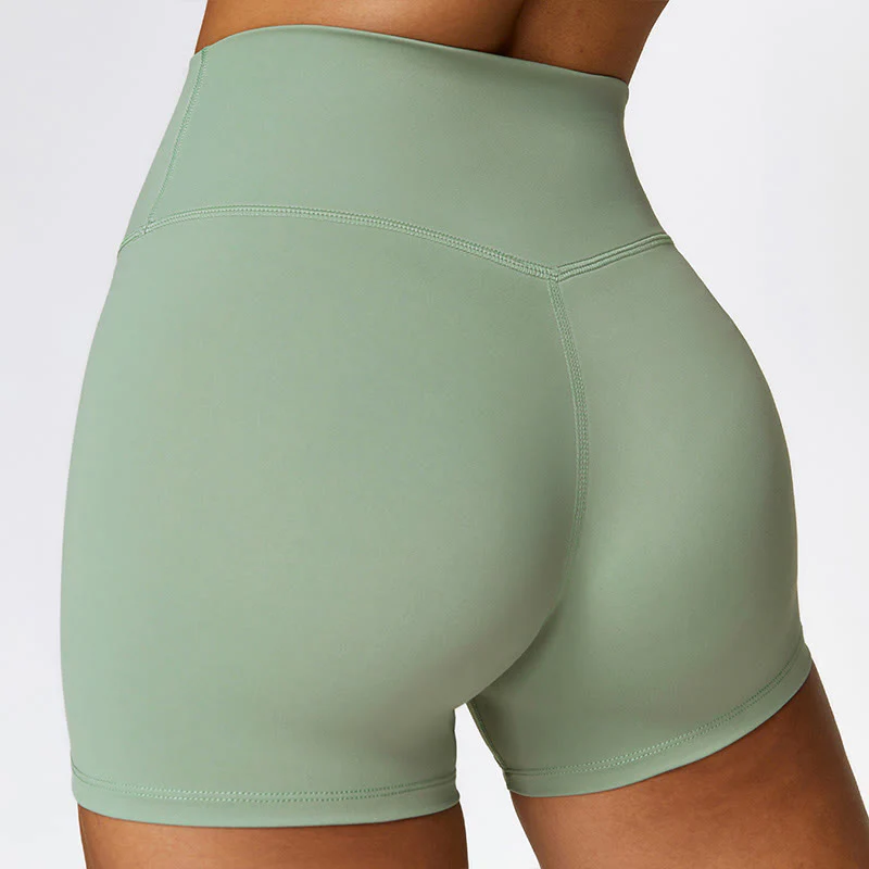 Canotta corta tinta unita Buddha Stones , pantaloncini a vita alta, abbigliamento sportivo per palestra e yoga - Image 60