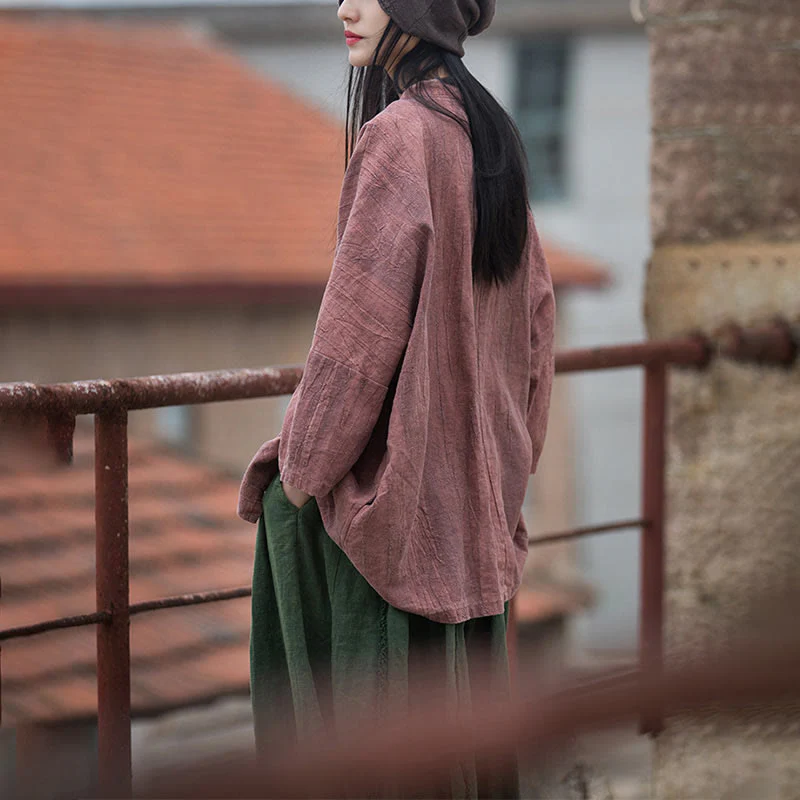 Cappotto con lacci e tie-dye con Buddha Stones , meditazione zen, giacca aperta sul davanti - Image 20