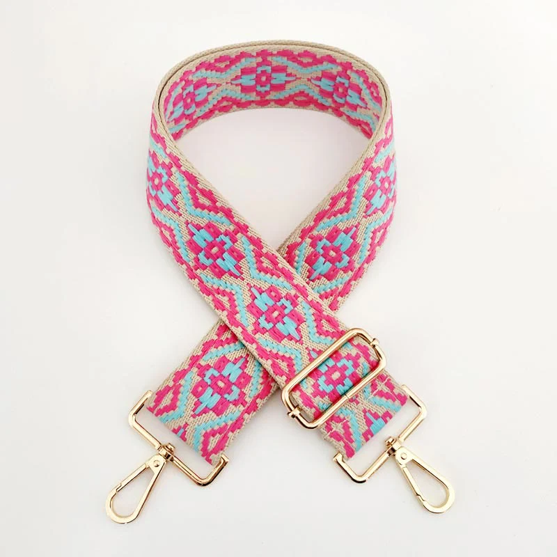Cinghie per borsa a tracolla ricamate multicolori - Image 22