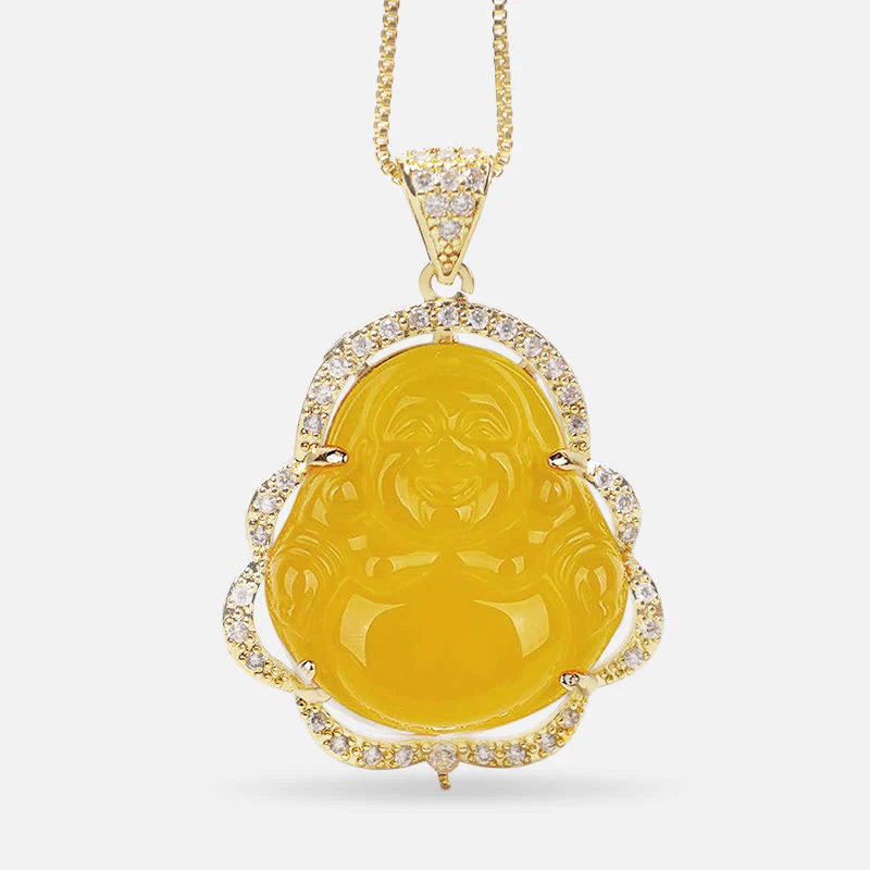 Collana Buddha Stones Buona Fortuna Buddha Ridente - Image 17