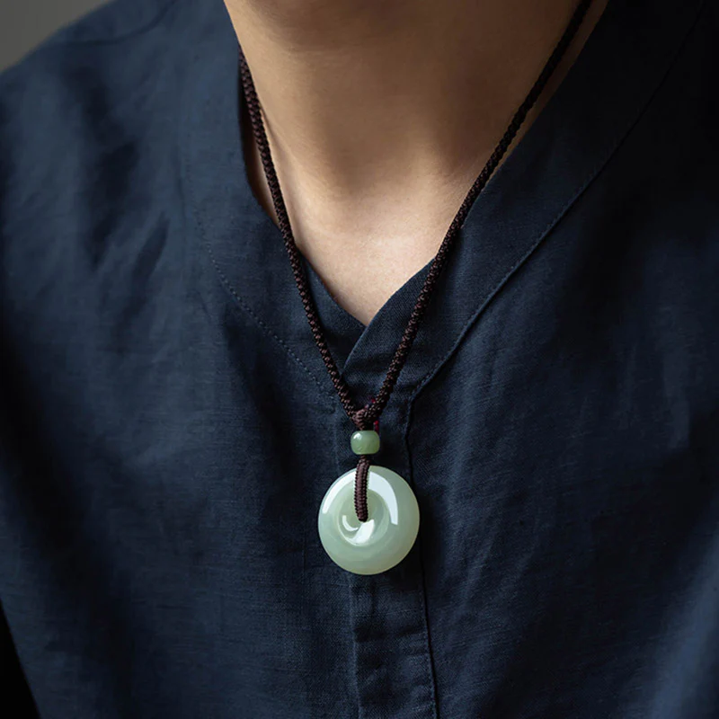 Collana Buddha Stones con fibbia per la pace, fortuna e prosperità - Image 4