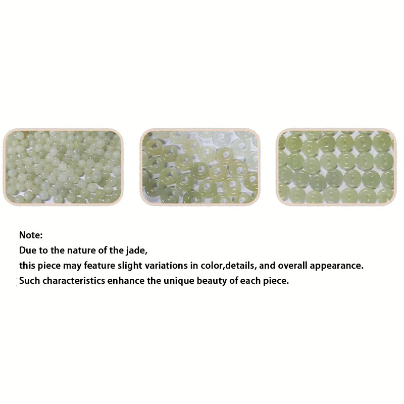 Collana con ciondolo a forma di farfalla in giada naturale Hetian in argento sterling 925 con Buddha Stones e ciondolo della prosperità - Image 6