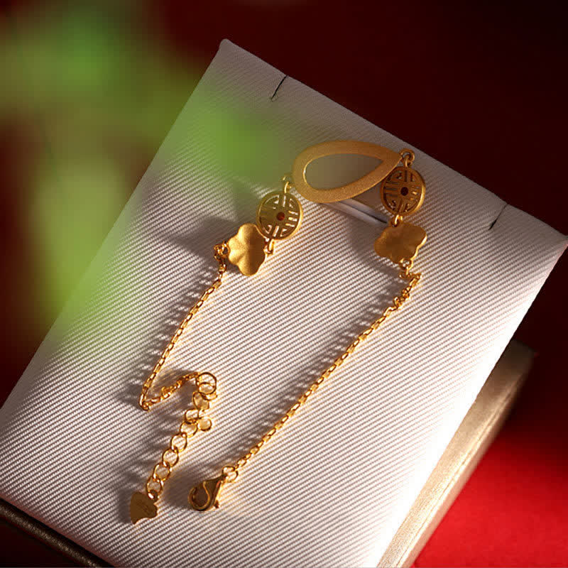 Collana con ciondolo a forma di goccia d'acqua in argento sterling 925 con giada bianca Hetian e bracciale - Image 12