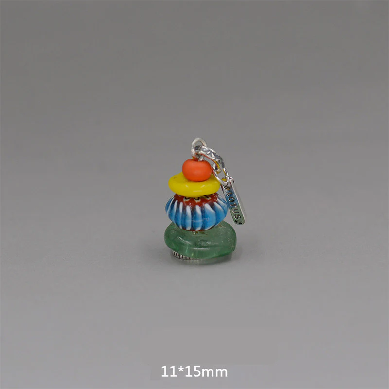 Collana con ciondolo calmante in labradorite con vari cristalli e Buddha Stones Zen Cairn - Image 30